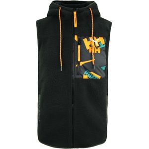 Puma x Helly Hansen Vest Zip Up Fleece Capuchon Heren Zwart Mouwloos 597082 01