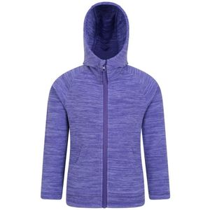 Mountain Warehouse Snowdonia II Full Zip Hoodie Kinderen/Kinderen (Paars)