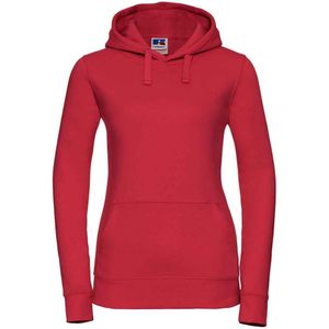 Russell Dames/Dames Authentic Hoodie (Klassiek rood)
