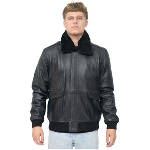 Heren - Bomberjack - Montreal - Koeienhuid