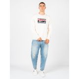Tommy Hilfiger - Sweatshirt - Wit - Polyester/Acryl - Ronde Hals