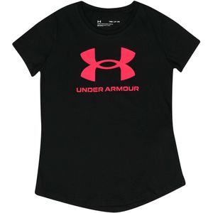 Under Armour - Sportstyle T-Shirt - Zwart - Junior Meisjes