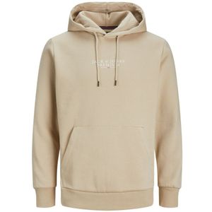 Jack & Jones Hoodies Archie Sweat Hood  Beige