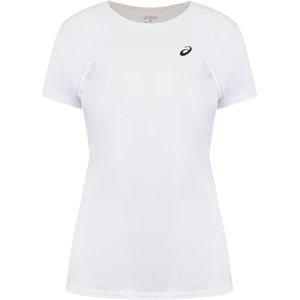 Asics Logo Dames Wit T-Shirt