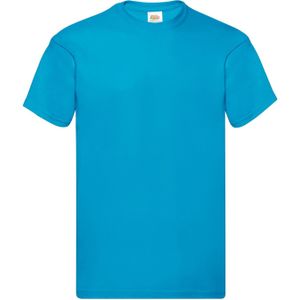Fruit of the Loom Heren Origineel T-Shirt (Azuurblauw)