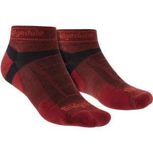 Bridgedale - Heren Hardloopsokken Ultralicht Merino Laag - Rood