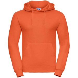 Russell Effen Heren Hoodie (Oranje)