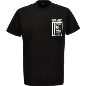 Dsquared2 Insert Logo Cool Fit Black T-Shirt