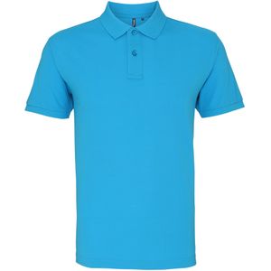Asquith & Fox Menselijk organisch Klassiek Fit Poloshirt (Turquoise)