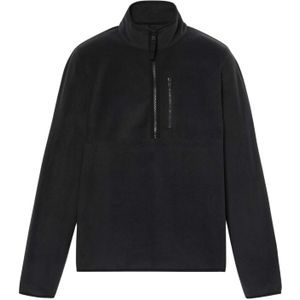 Timberland Heren Mt Willard Quarter Zip Fleece Top (Zwart)
