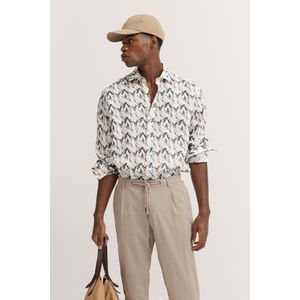 Bugatti - Overhemd - Linnen - Casual - Moderne Pasvorm