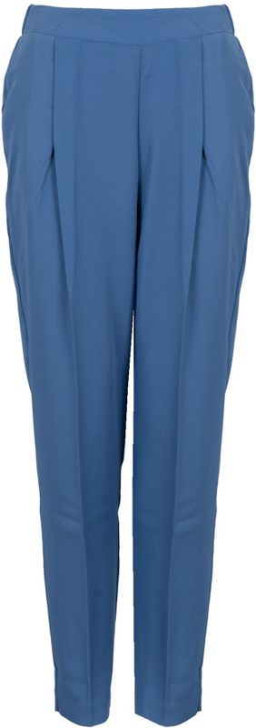 Silvian Heach - Slim-Fit Broek - Blauw - Dames - Polyester