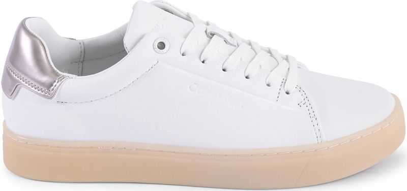 Calvin Klein - HW0HW0189702Z - Sneakers - Wit - 100% Leer