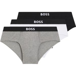 Boss Herenslip met logo (Set van 3) (Veelkleurig)