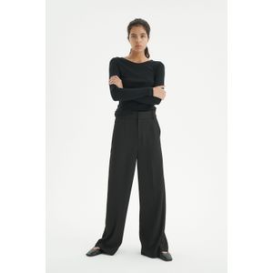 In Wear - Slim Fit Top - Zwart - Lange Mouw - Slim Fit