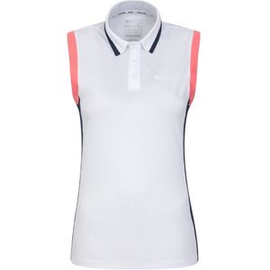 Mountain Warehouse Dames/Dames Klassiek Polo Hals Golf Vest Top (Wit)