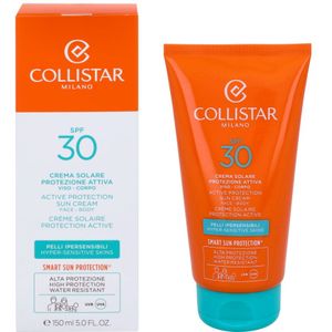 Collistar Active Protection Sun Cream Face Body 30 150ml.