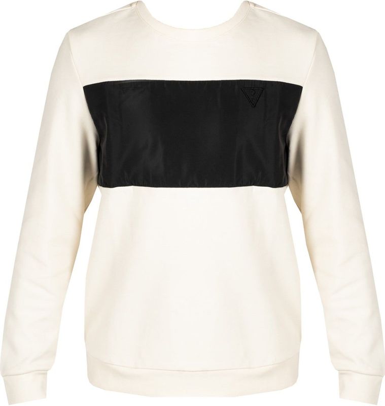 Guess - Sweatshirt - Wit - Katoen - Elegante Ronde Hals