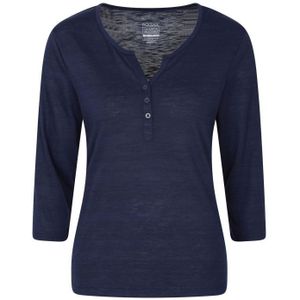 Mountain Warehouse Dames/Dames Paphos Quick Dry UV-beschermende Top (Marine) - Maat 38