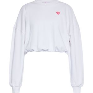 Mymo Sweatshirt Dames wit