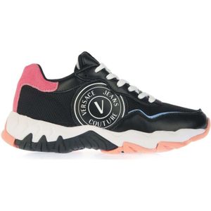 Women's Versace Jeans Couture Ginza Running Trainers In Black - Maat 36