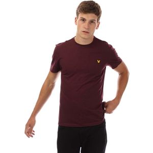 Lyle & Scott Heren Martin T-Shirt (Bourgondië)
