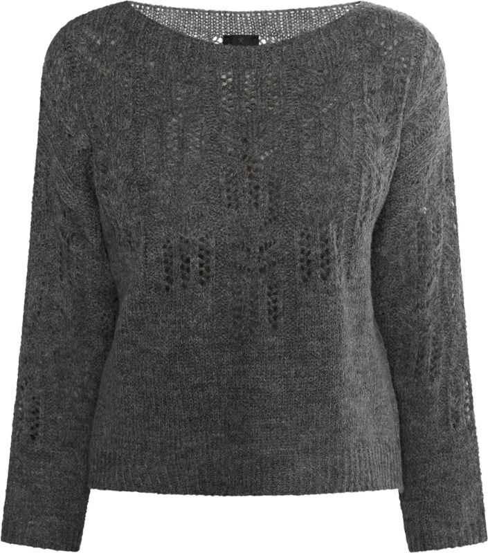 DreiMaster - Jumper - Grijs Melange - Dames