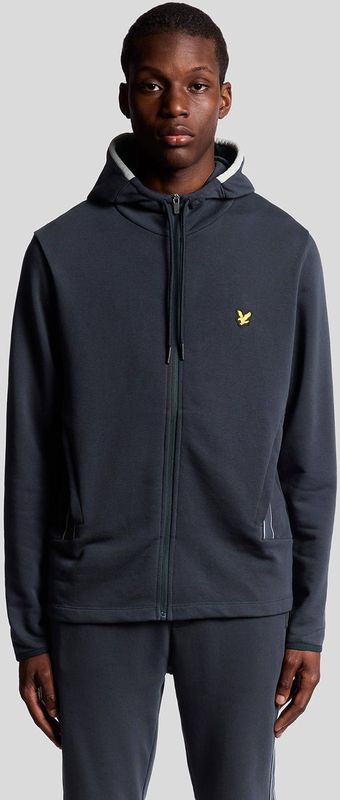 Lyle & Scott Sports Tape Track Jacket - Marineblauw