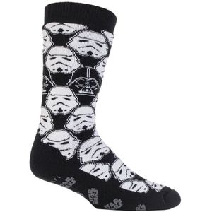 Heat Holders Thermische pantoffelsokken met filmthema voor heren - Storm Trooper