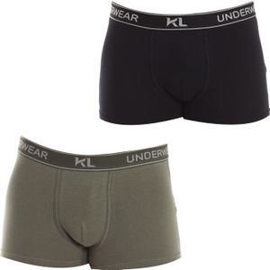 Pack-2 Ademende stoffen boxers met anatomische voorkant KL2014 heren