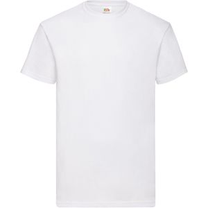 Fruit of the Loom Unisex Waardevol T-shirt voor volwassenen (Wit)