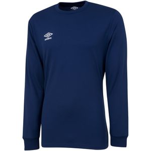 Umbro Kinder/Kinder Club Jersey met lange mouwen (Marine)