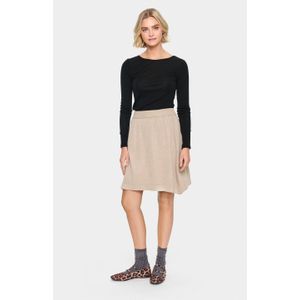 Rok Regular fit Plaza Taupe Melange beige