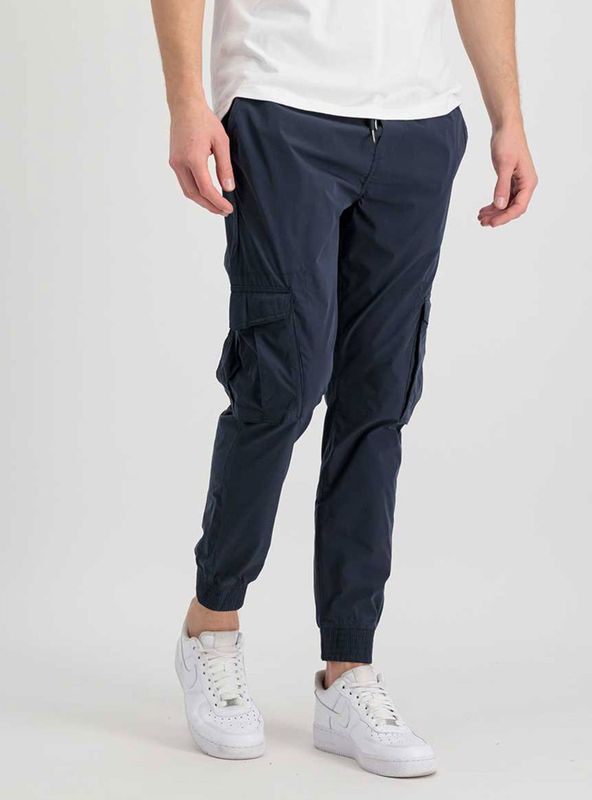 Alpha Industries - Cargo Jogger - Cargobroek - Zwart - Polyester