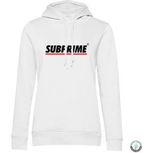 Subprime Hoodies Hoodie Stripe White Wit