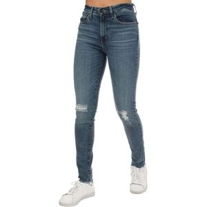 Levis Dames/Dames jeans met hoge taille (Denim)