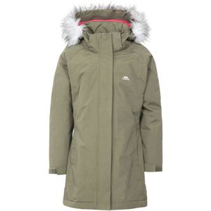 Trespass Childrens Girls Fame Waterdicht Parka Jasje (Mos) - Maat 5-6J / 110-116cm