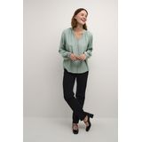 Kaffe - Blouse 'Alice' - Jade Groen - Blouseshirt