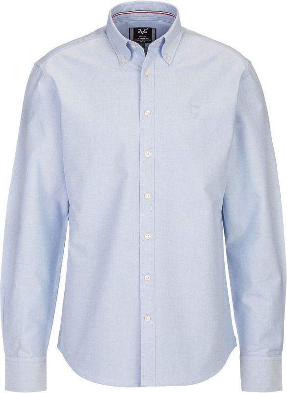 19v69 Italia - Rocco - Overhemd - Lichtgewicht Katoenen Popeline