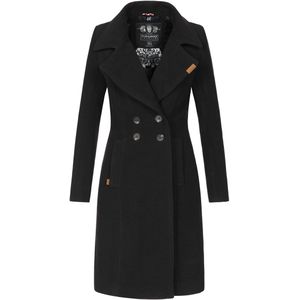 Navahoo - Wooly - Dames Trenchcoat - Premium Wintermantel - Elegante Pasvorm