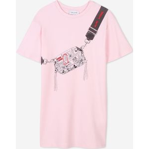 Meisjes Disney Snapshot Tasafdruk Jurk in Roze