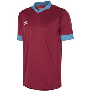 Umbro Heren Tempest Jersey (Nieuw bordeaux/blauw)