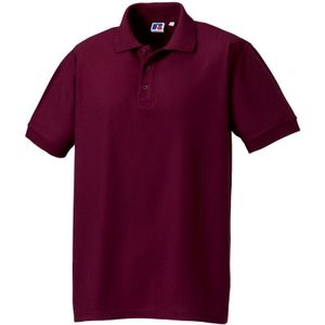 Russell Heren Ultimate Klassiek Katoenen Poloshirt (BourgondiÃ«)