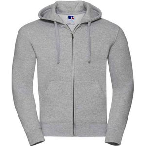 Russell Heren Authentiek Sweatshirt met capuchon (Licht Oxford)