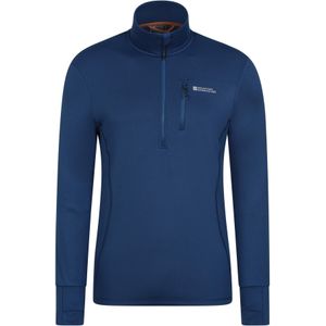 Mountain Warehouse Heren Marathon Fleece Top (Blauw)