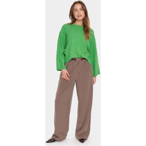 Saint Tropez - Larnasz Pullover - Groene Gebreide Trui - Dames