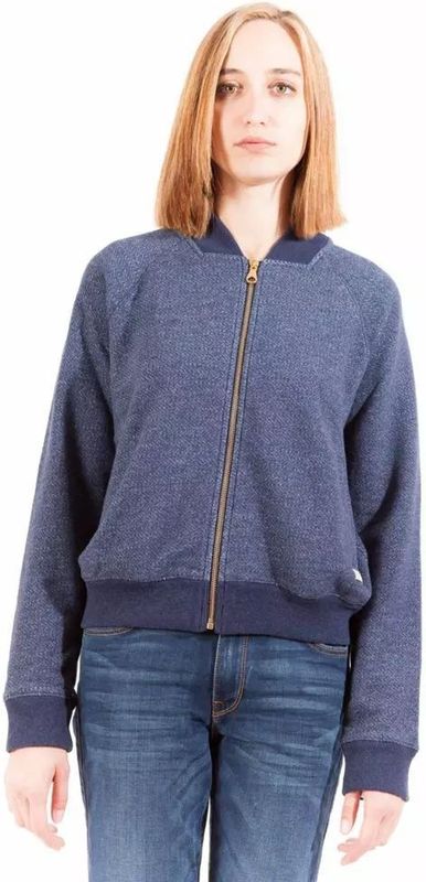 Gant - Long Sleeve Sweatshirt - Blauw - Dames - Katoen