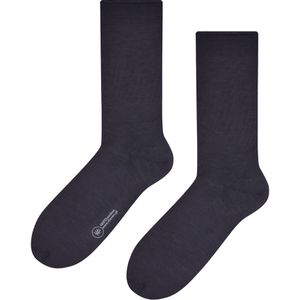 Steven - 1 Paar Heren 100% Bamboe Sokken | Ademende Crew Kousen voor Heren - Houtskool