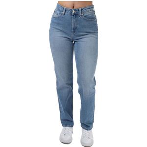 Hoge Klassieke Tommy Hilfiger-jeans Voor Dames, Denim - Maat 31 Normaal