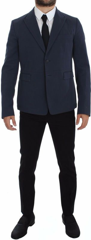 Blazer Effen Kleur Slim Fit